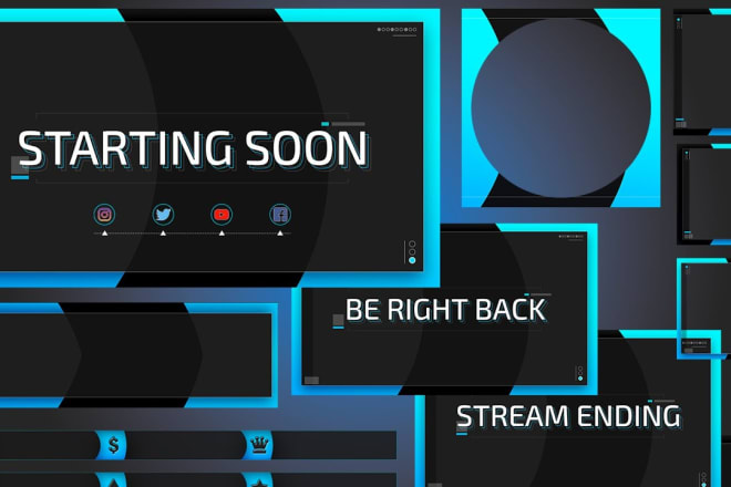 I will create a twitch overlay