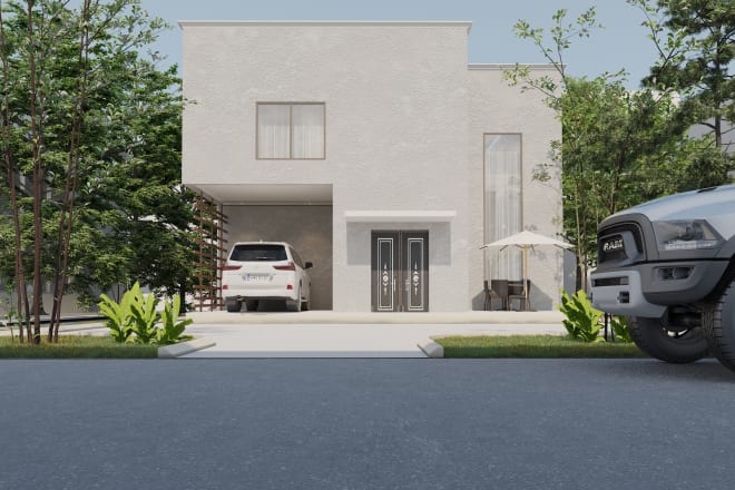 I will create amazing architectural designs and 3d renders