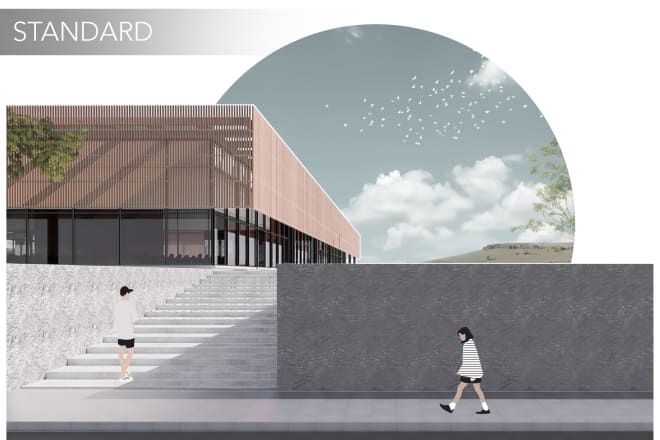 I will create amazing architecture collages and renders