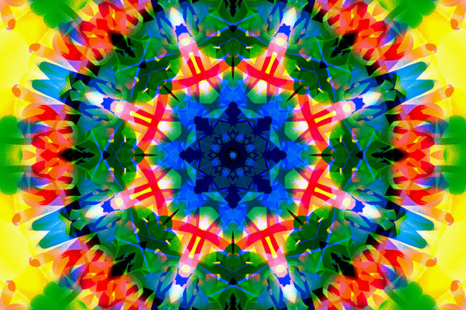 I will create an abstract image