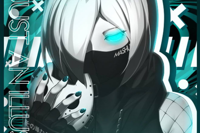I will create an anime profile picture or wallpaper v2