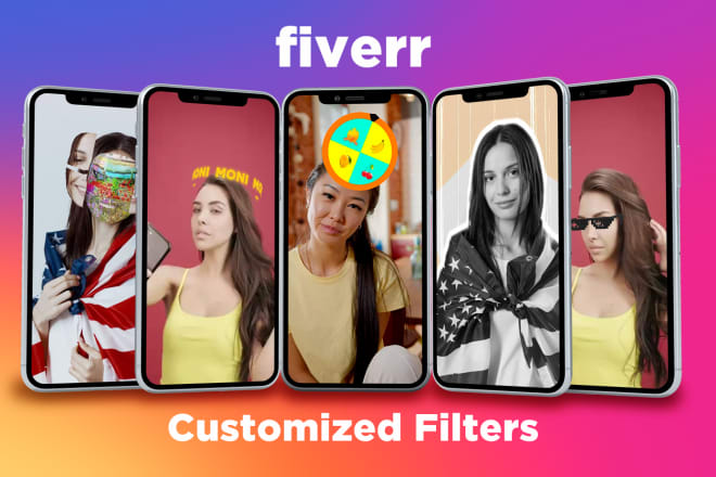 I will create an instagram or facebook filter in spark ar studio