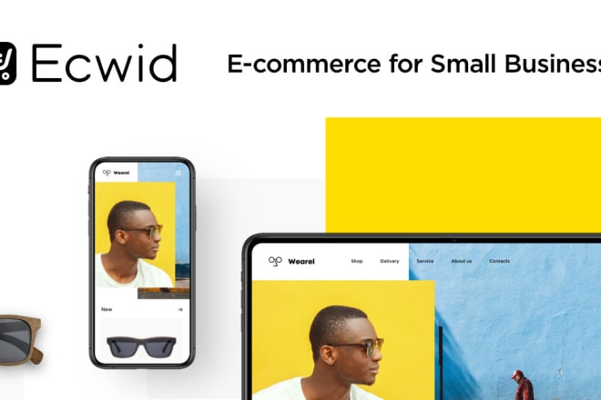 I will create and customize your ecwid store