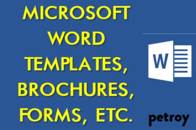 I will create and format professional microsoft word documents