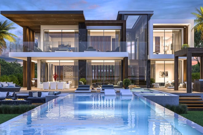 I will create architectural 3d model and render images realistic