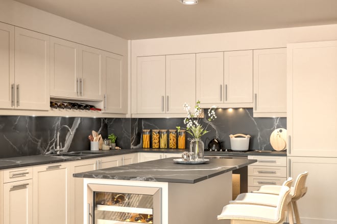 I will create architectural renderings from interior to exterior concept to realistic