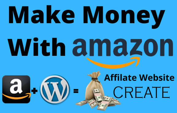 I will create autopilot amazon affiliate website for you