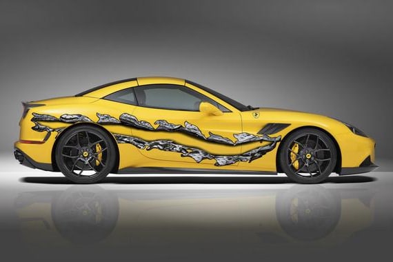 I will create awesome car wrap design