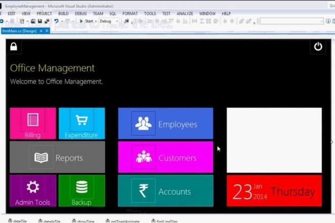 I will create c sharp windows application