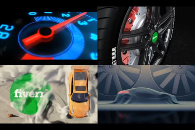 I will create car logo intro video or motorcycle intro video