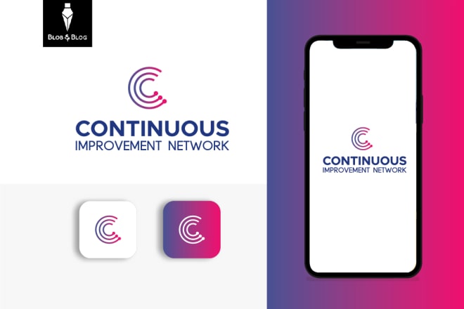 I will create clean minimalist app icon or business logo with branding