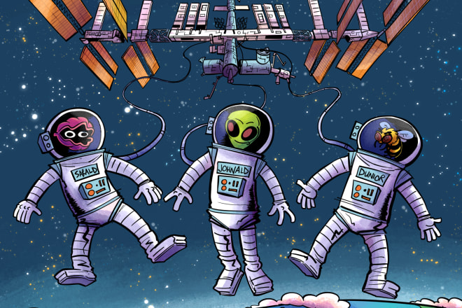 I will create comic art and custom illustrations