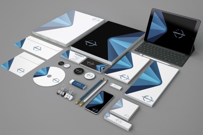 I will create corporate brand identity and stationery design