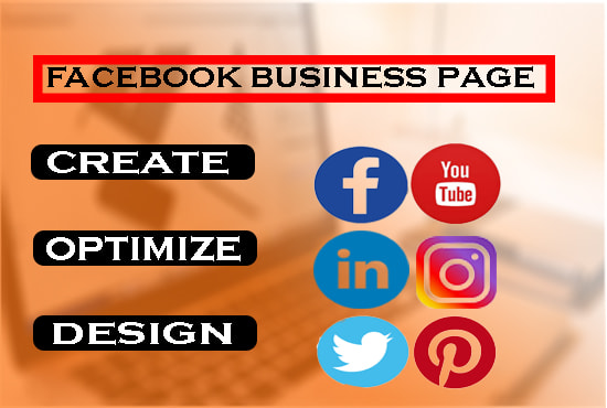 I will create design and optimize facebook business page