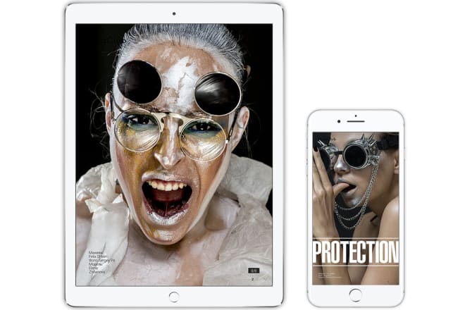 I will create digital interactive magazine