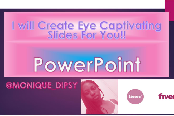I will create eye captivating powerpoint slides