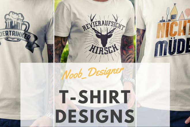 I will create gorgeous custom tshirt design