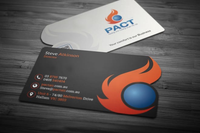 I will create handyman, plumbing, hvac business card designs