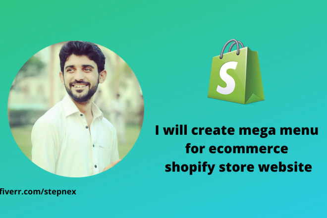 I will create mega menu for ecommerce shopify store website