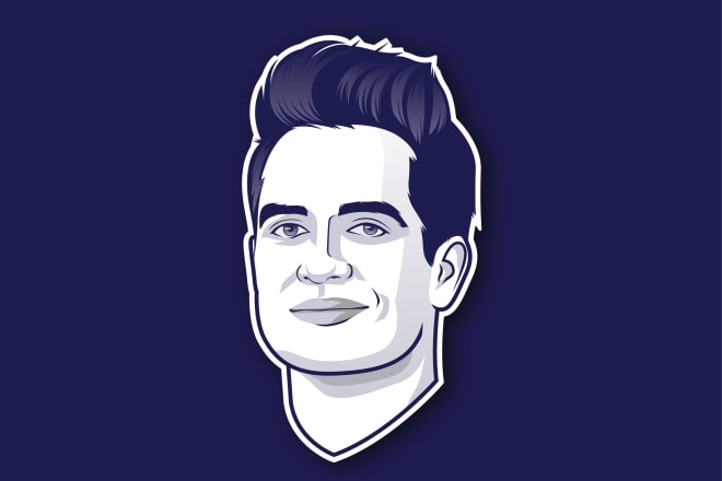 I will create minimalist avatar social media profile picture