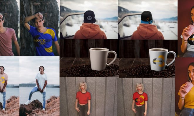 I will create mockups high quality PSD templates by using your photos