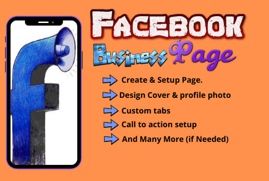 I will create or fix facebook business or fan page for your band