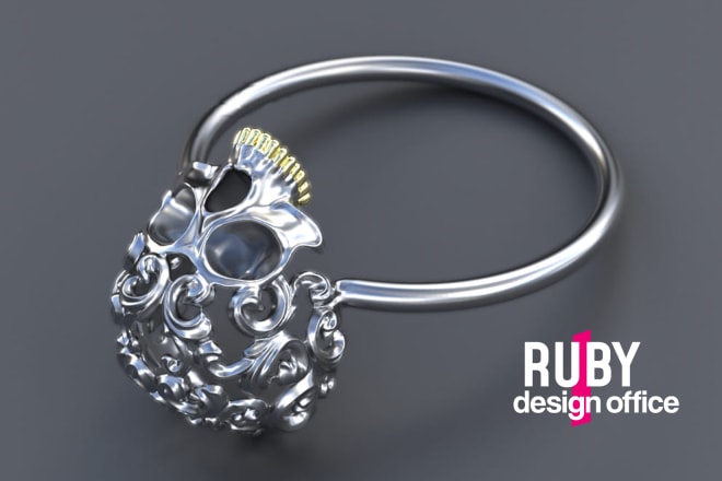 I will create professional jewelry art with zbrush and matrix