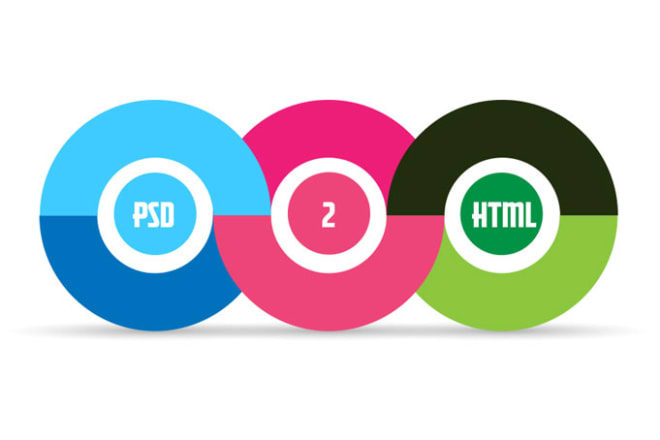 I will create psd 2 html