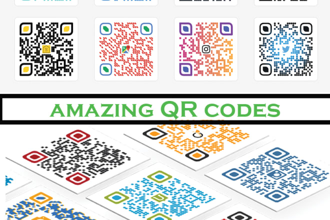 I will create qr codes in 1hour