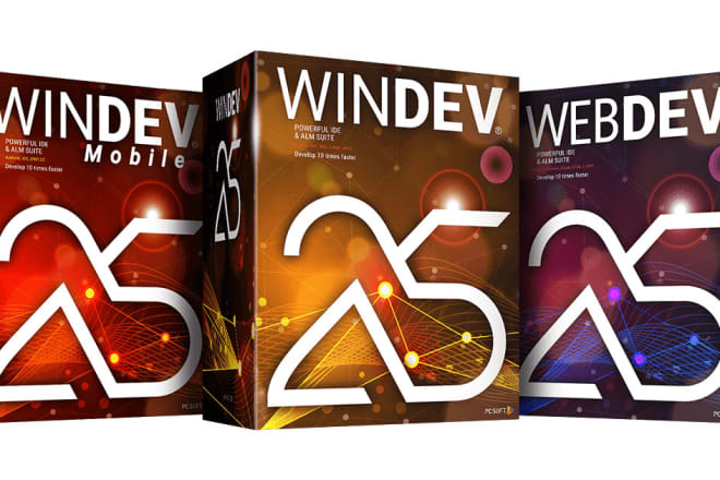 I will create softwares, je crée des applications avec windev