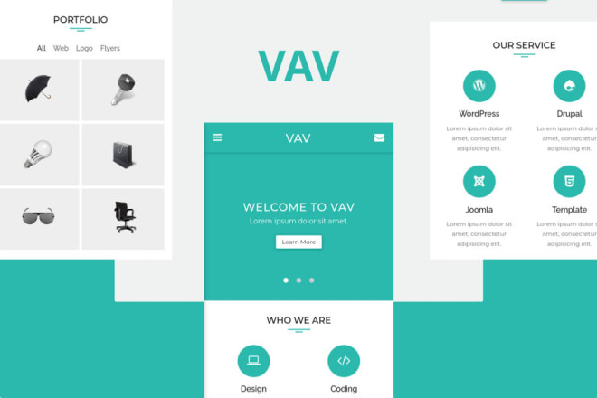 I will create the best interface for your website