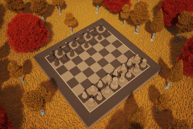 I will create voxel unique objects
