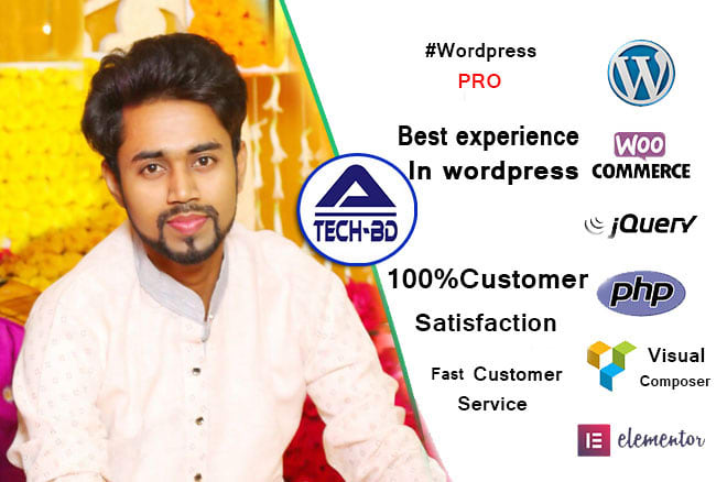 I will create wordpress website design and development