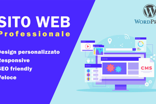 I will creo sito wordpress moderno e responsive