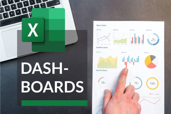 I will dashboard your financials, sales or individual kpis with excel