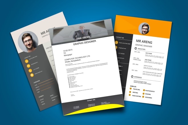 I will deliver best professional cv, resume writing service