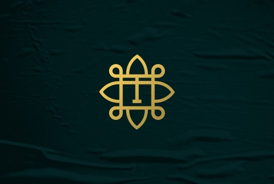 I will design 2 luxury monogram or initials logo in 6 hours