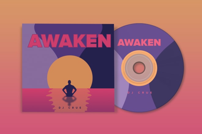 I will design a cd album cover