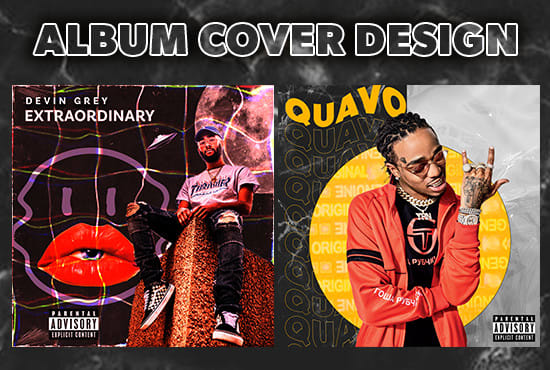 I will design a creative album or single cover for your project