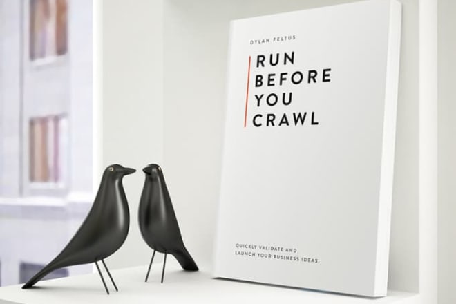 I will design a creative book cover design