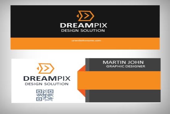 I will design a creative visiting card for you