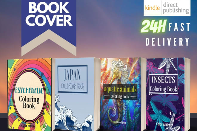 I will design a good KDP book cover