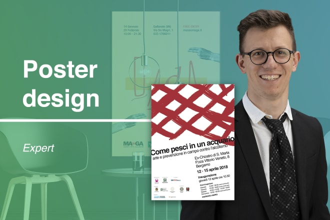 I will design a personalized and effective poster