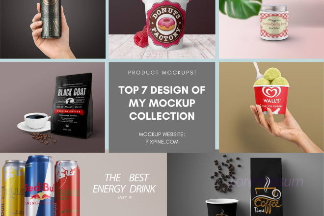 I will design a photoshop product mockup 2020, t shirt mockup and book mockup