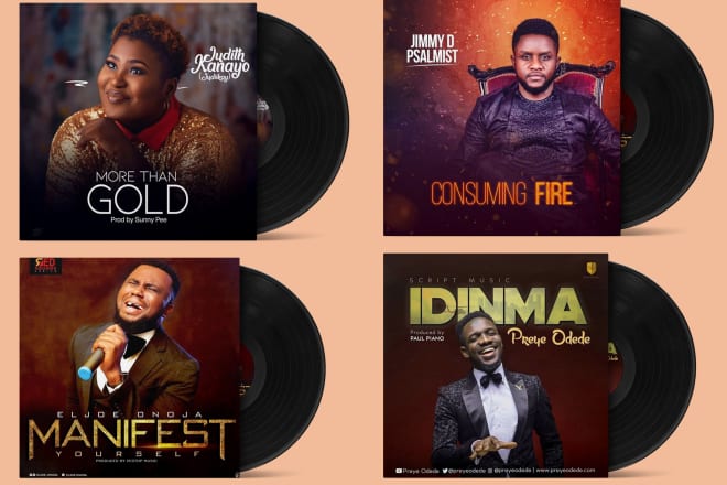I will design a professional gospel album cover and cd cover
