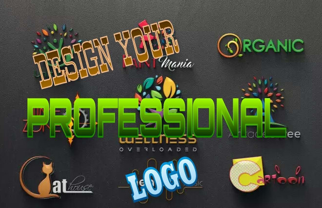 I will design a professional minimal logo