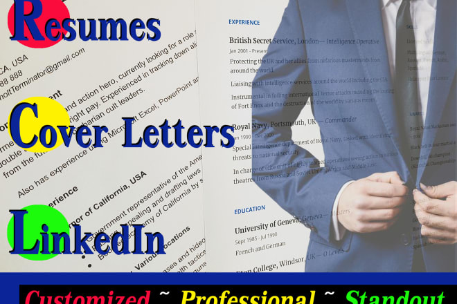 I will design a professional resume to help you get noticed