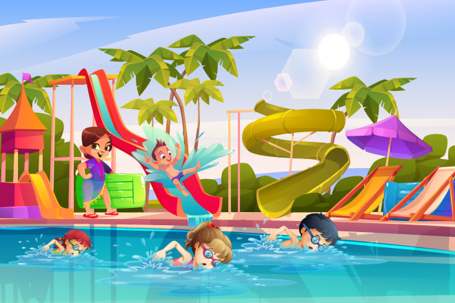 I will design amazing kids book, kids illustration