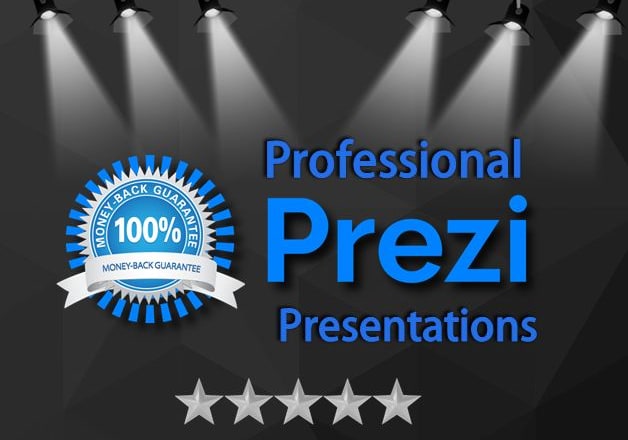 I will design an amazing prezi for you