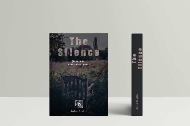 I will design an elegant,attractive and aesthetic book cover
